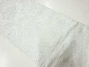 アンティーク　蜀江文に花模様織出し袋帯（材料）